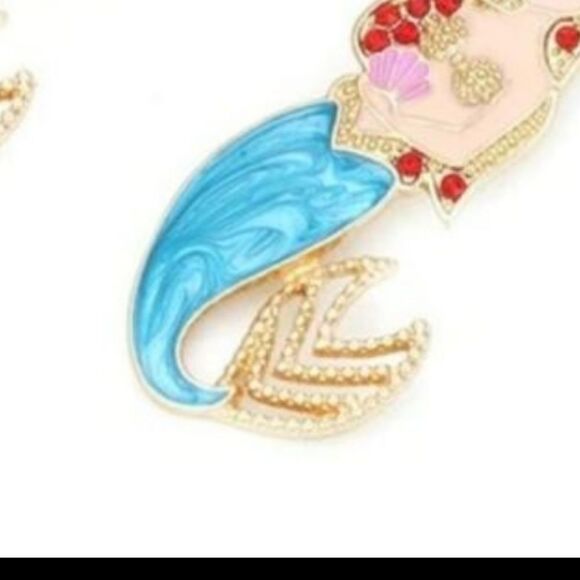 New ARIEL THE LITTLE MERMAID INSPIRED EARRINGS - Picture 4 of 7